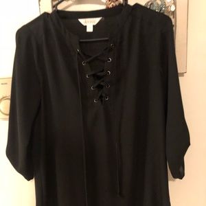 Decree black blouse